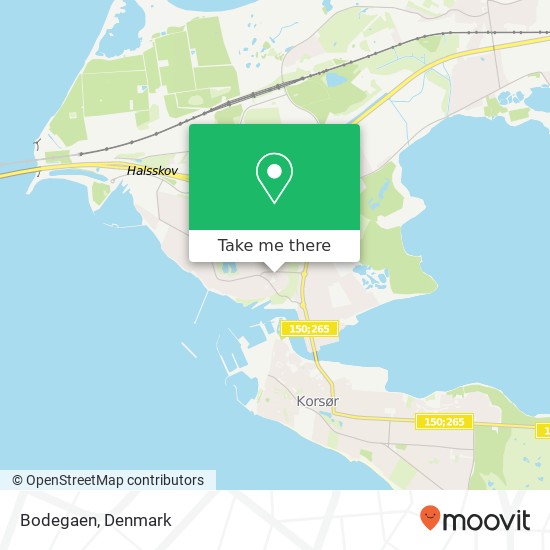 Bodegaen map