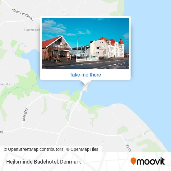 Hejlsminde Badehotel map