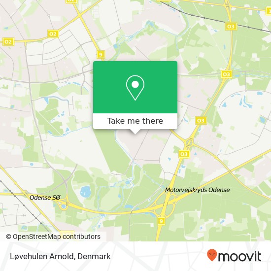 Løvehulen Arnold map