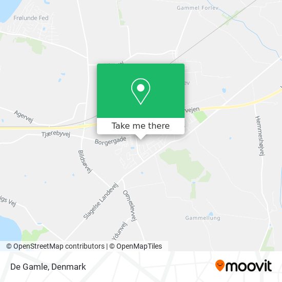 De Gamle map