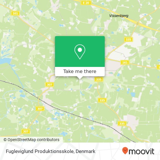 Fugleviglund Produktionsskole map