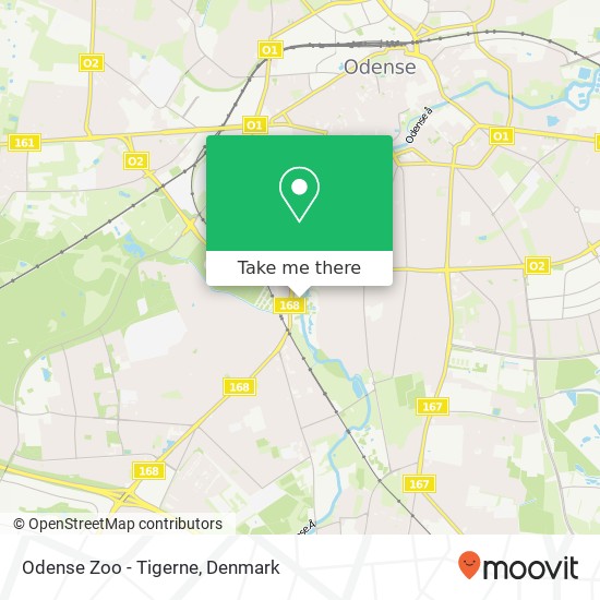Odense Zoo - Tigerne map