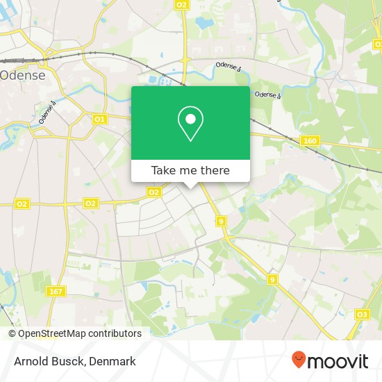 Arnold Busck map