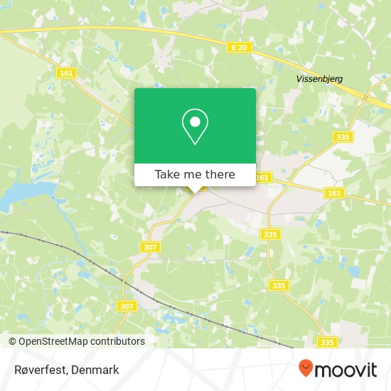Røverfest map