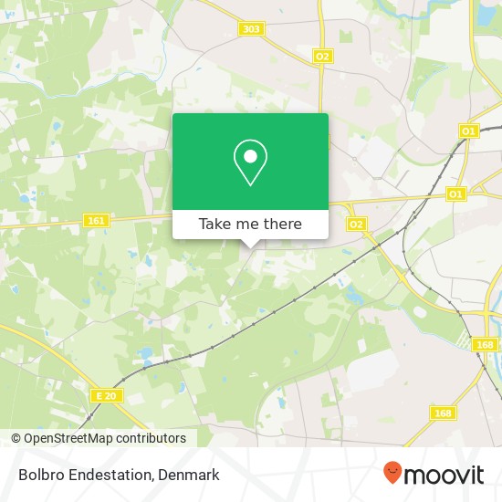 Bolbro Endestation map