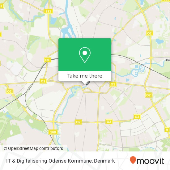 IT & Digitalisering  Odense Kommune map