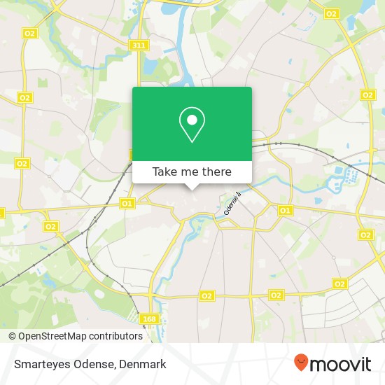 Smarteyes Odense map