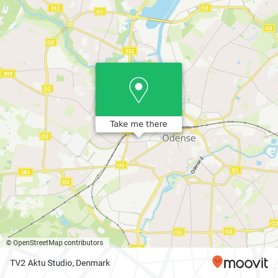 TV2 Aktu Studio map