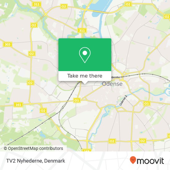 TV2 Nyhederne map