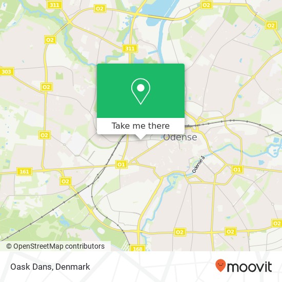 Oask Dans map