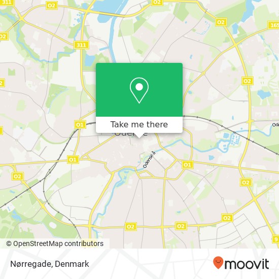 Nørregade map