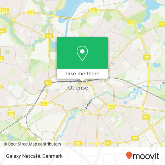 Galaxy Netcafé map