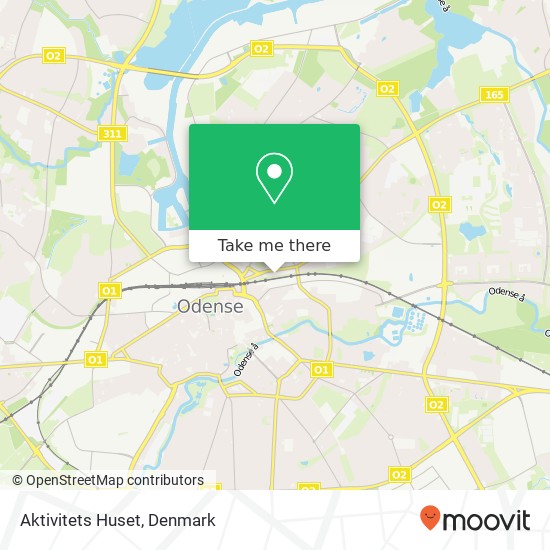 Aktivitets Huset map