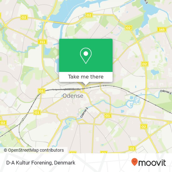 D-A Kultur Forening map