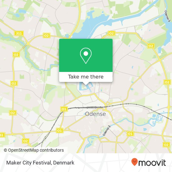 Maker City Festival map