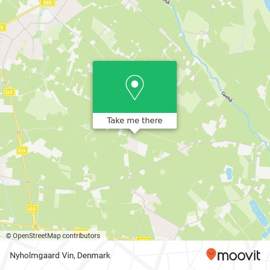 Nyholmgaard Vin map