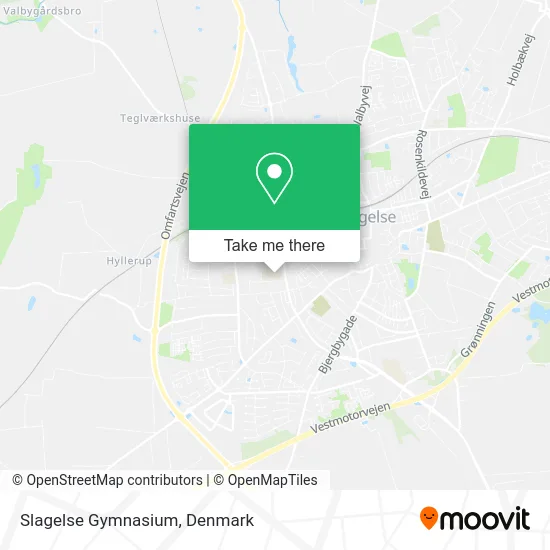 Slagelse Gymnasium map