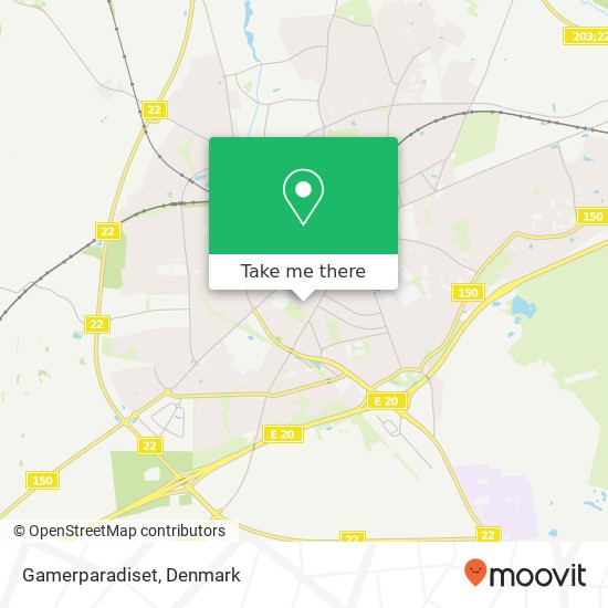 Gamerparadiset map