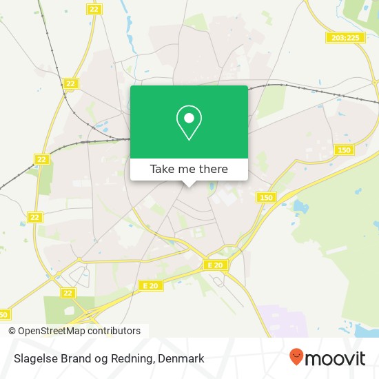 Slagelse Brand og Redning map