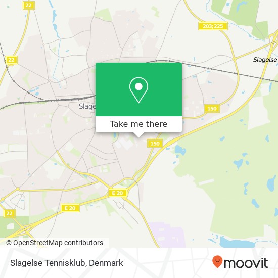 Slagelse Tennisklub map