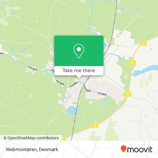 Webmontøren map