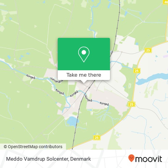 Meddo Vamdrup Solcenter map
