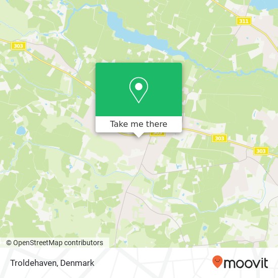 Troldehaven map