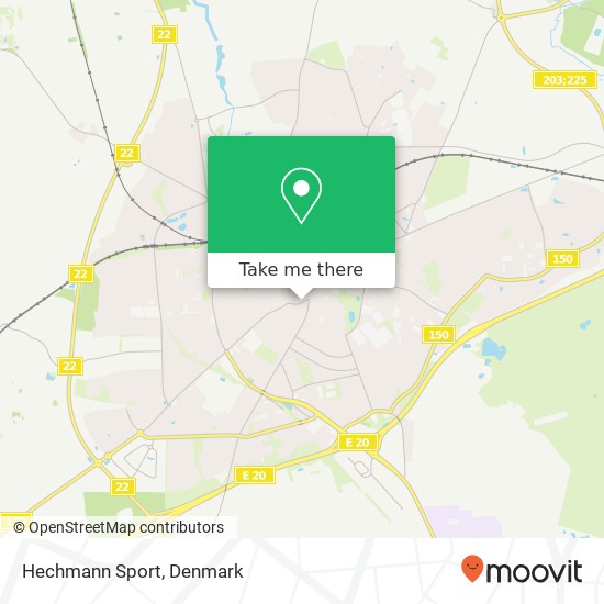 Hechmann Sport map