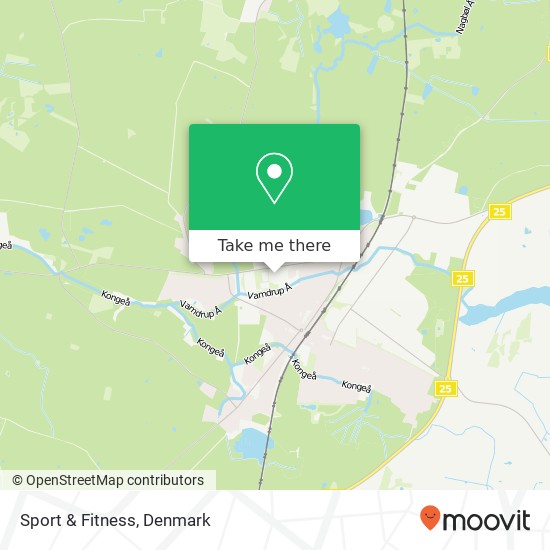 Sport & Fitness map