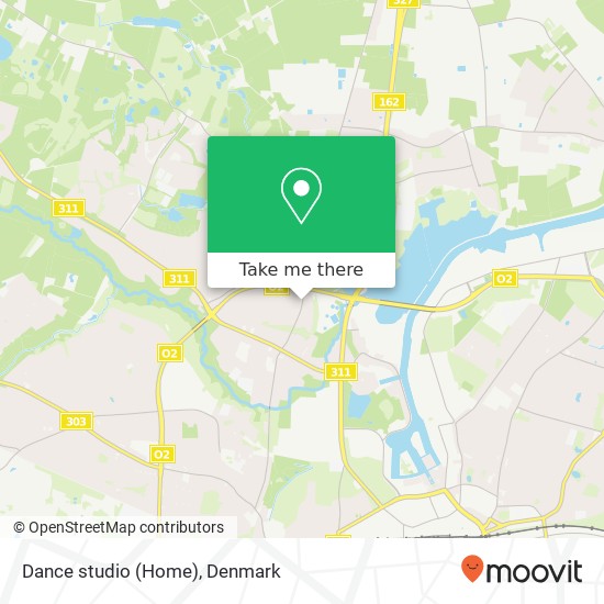 Dance studio (Home) map