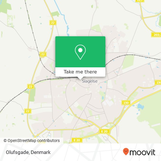 Olufsgade map