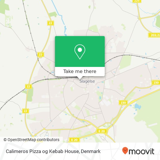 Calimeros Pizza og Kebab House map