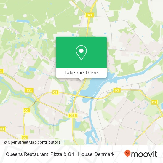 Queens Restaurant, Pizza & Grill House map