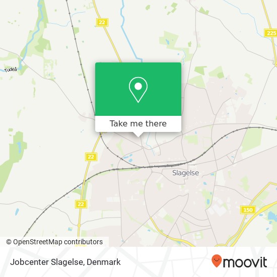 Jobcenter Slagelse map