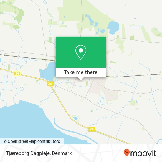 Tjæreborg Dagpleje map