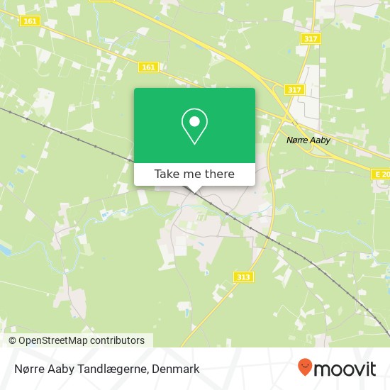 Nørre Aaby Tandlægerne map