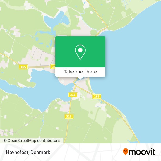 Havnefest map