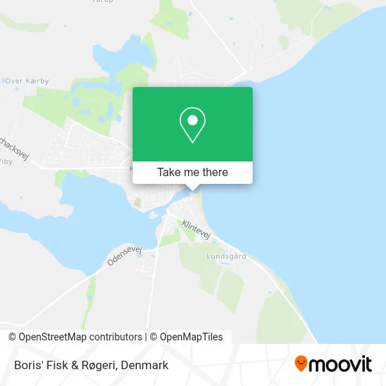 Boris' Fisk & Røgeri map