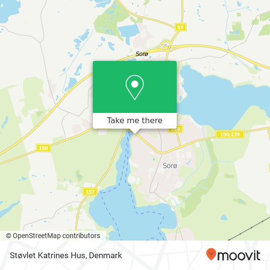 Støvlet Katrines Hus map