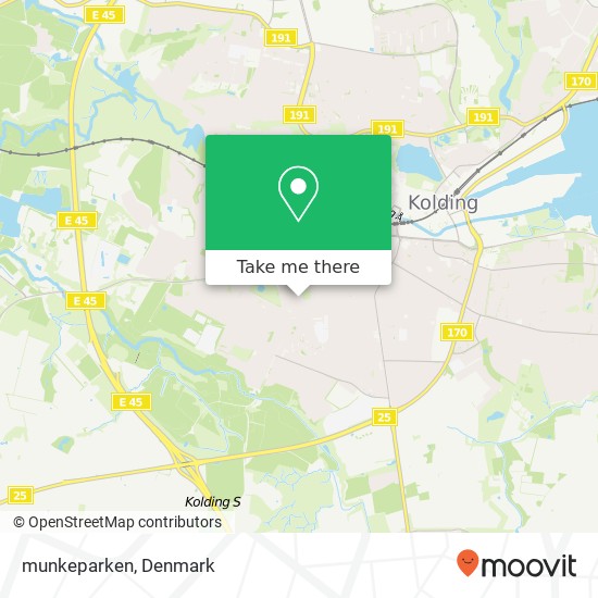 munkeparken map