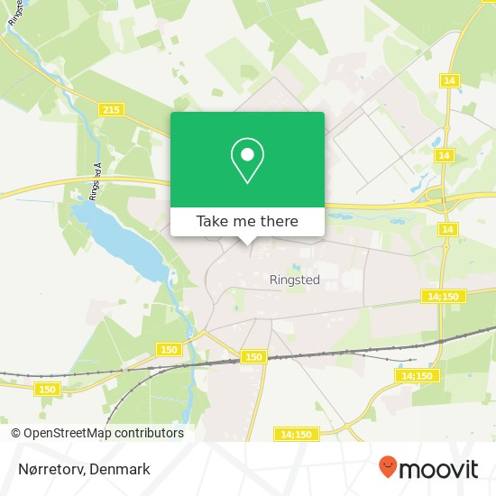 Nørretorv map