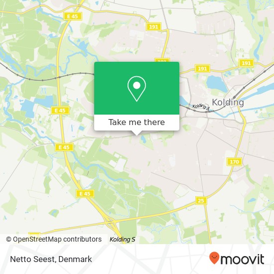 Netto Seest map