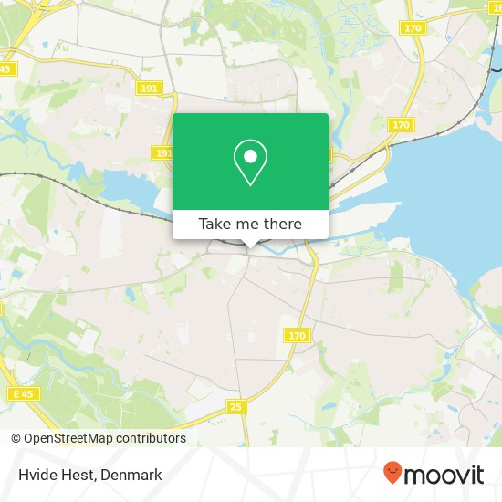 Hvide Hest map