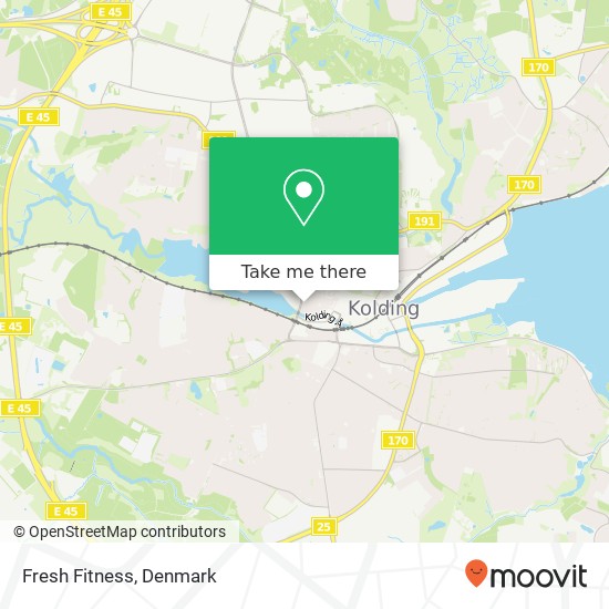 Fresh Fitness map