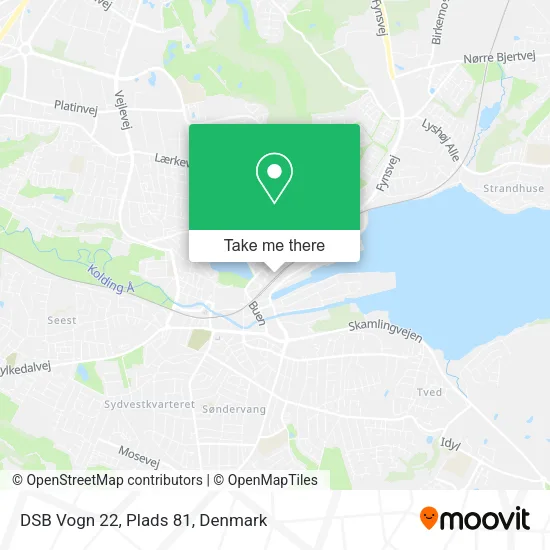 DSB Vogn 22, Plads 81 map