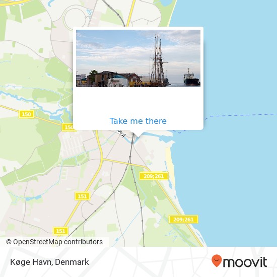 Køge Havn map
