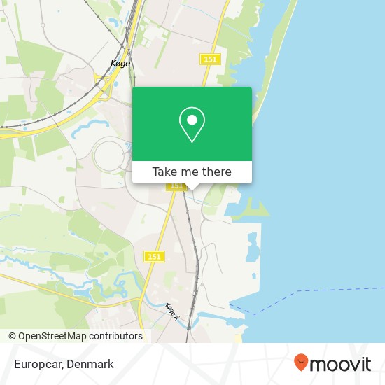 Europcar map