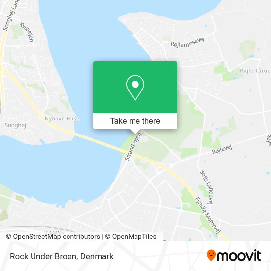 Rock Under Broen map