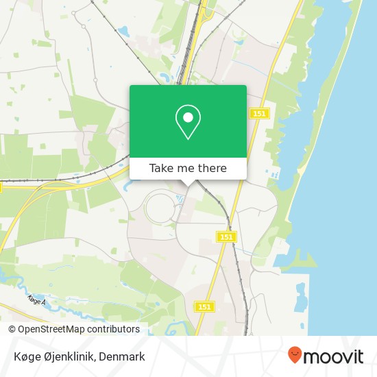 Køge Øjenklinik map