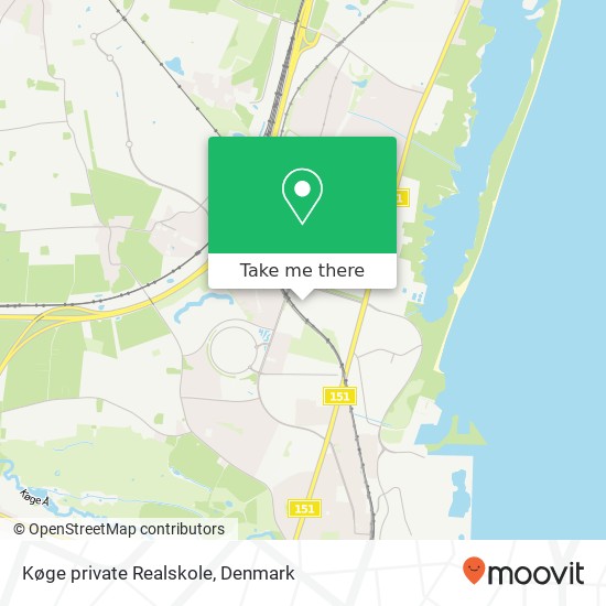 Køge private Realskole map